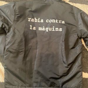 Rage against the machine windbreaker one of a kind